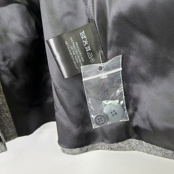 Iris and Ink Wool Blazer Jacket Womens Size 14 Business Casual Office Revolve - Picture 3 of 13